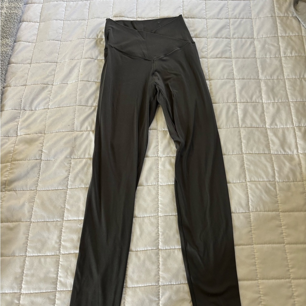 Dark Gray High-Waisted Leggings